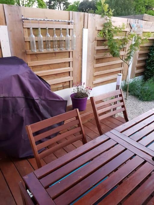 Le Chai De L'Ocean - Studio Avec Jardin Et Terrasse - Plage 300 M 滨海苏拉克 外观 照片