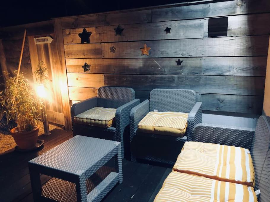 Le Chai De L'Ocean - Studio Avec Jardin Et Terrasse - Plage 300 M 滨海苏拉克 外观 照片